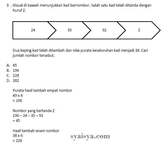 Contoh Soalan Iq Test Spa - Omong r