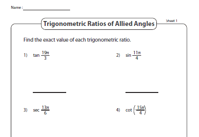 angle of elevation and depression worksheet with answers pdf 32 angle
of elevation and depression worksheet with answers