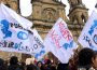 El paro de la Universidad Distrital movilizó a miles de estudiantes que reclaman mayor democracia al interior de la institución. Foto: El Rebelde Medios Alternativos.