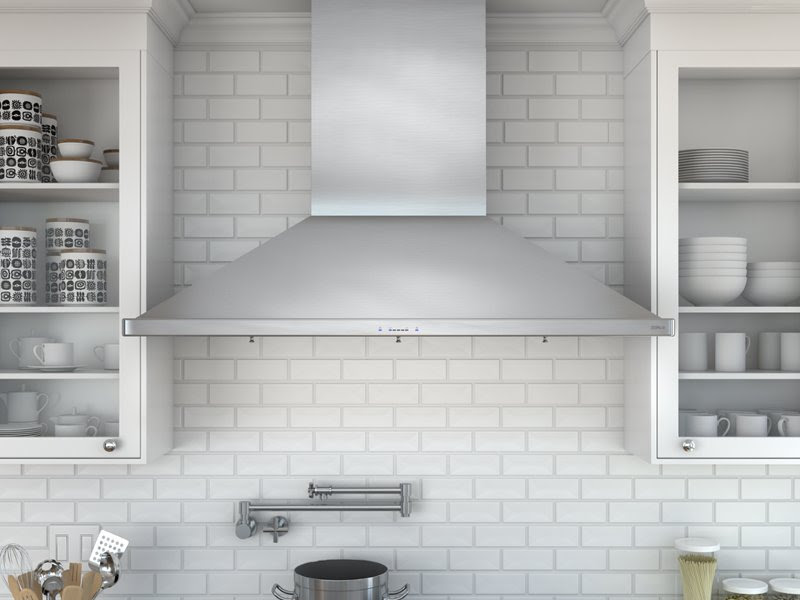 Stainless Steel Kitchen Hood Design