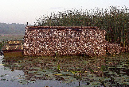 Secret Pontoon boat duck blind plans FENY