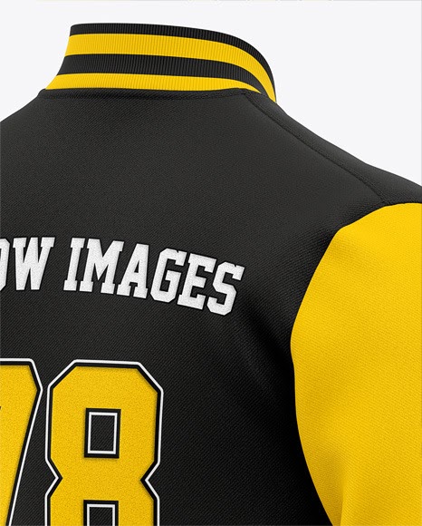 Download 514+ Open Varsity Jacket Mockup Front View Baseball Bomber ...