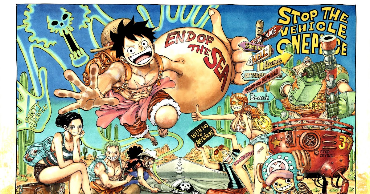 One Piece Cover Page Penggambar
