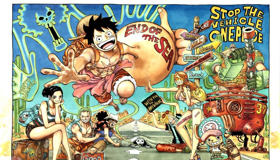 One Piece Cover Page Penggambar