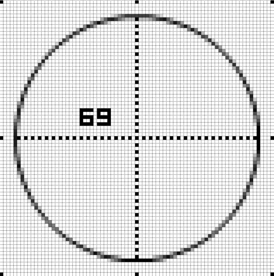 This comprehensive minecraft circle guide will explain you how to build or create a perfect circle in you can use the donatstudios pixel circle generator tool to make circles and ovals of any size. Big Pixel Circle Download Pixel Art Can Pixel Art Pokemon Mew Png Image With No Background Pngkey Com Pixel Art Png Church Clip Art Png Pop Art Background Png Islamic