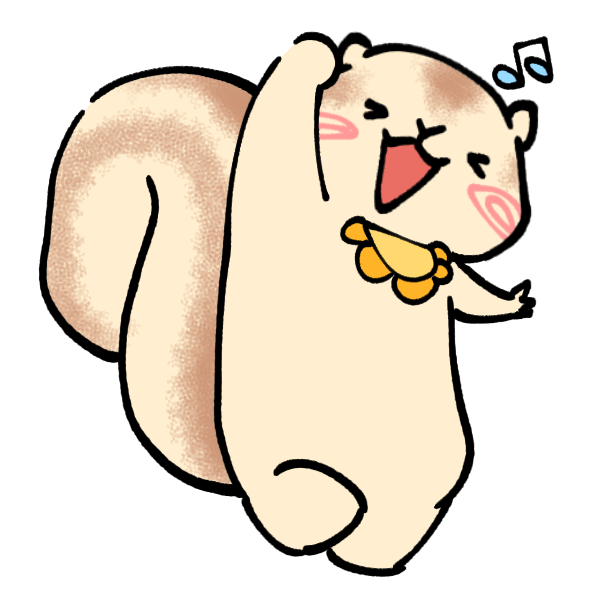 最高の無料イラスト 最高のリス イラスト 可愛い