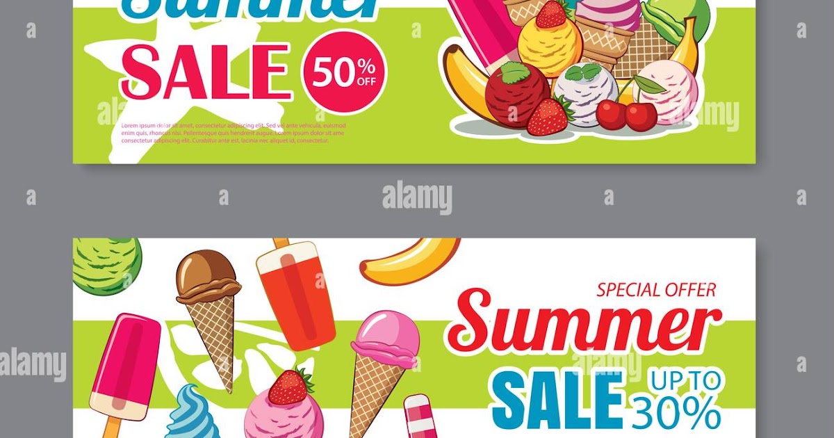 Banner Frozen Food  Design gambar spanduk 