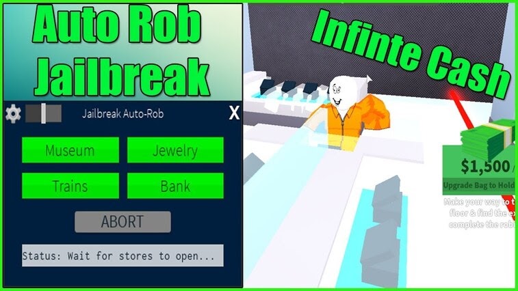 Jail Break Auto Farm Auto Arrest And Rob - roblox jailbreak auto farm script 2020