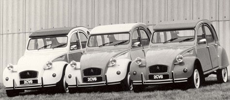 The French Citroen 2CV Dolly, from 1985