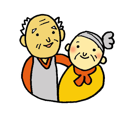 無料イラスト画像 50 素晴らしいイラスト おじいちゃん おばあちゃん