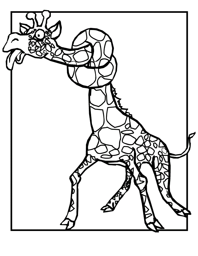 Your children surely would like to color our collection of giraffe image to color here. Free Cartoon Giraffe Coloring Pages Download Free Cartoon Giraffe Coloring Pages Png Images Free Cliparts On Clipart Library