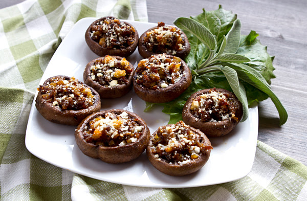 · not unlike the rings of a tree, this delicious holiday yule log has layers! Chestnut And Sausage Stuffed Mushrooms Italian Food Forever