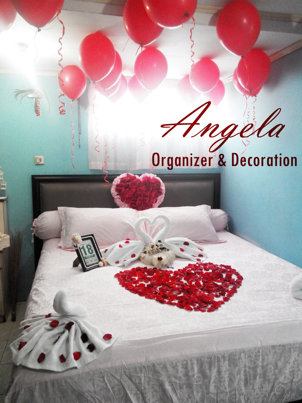 Hiasan Anniversary  Di Kamar 