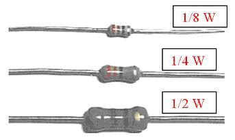 Ukuran Resistor Coklat Hitam Kuning Emas - Soalan ag