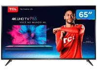 Smart TV 4K LED 65” TCL P65US Wi-Fi HDR