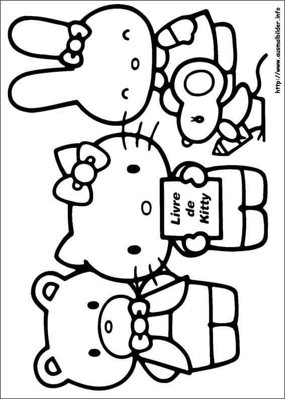 Geburtstag (4) 7 okt, 2017. Ausmalbilder Von Hello Kitty Zum Drucken