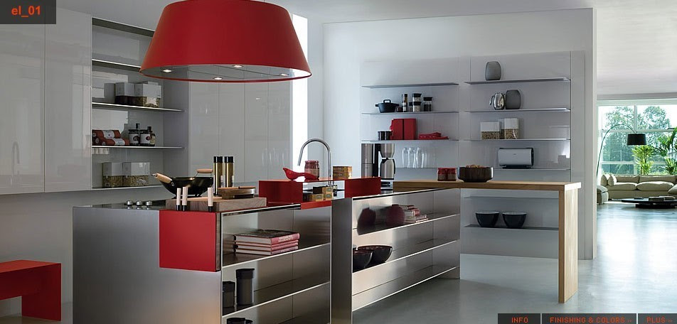 Stainless steel is being used more and more around the home for equipment that sees a lot of use. Stainless Steel Kitchen Designs