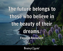 Eleanor Roosevelt quote about future