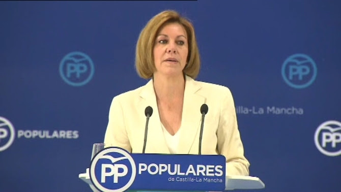 María Dolores de Cospedal presenta la seva candidatura a la presidència del PP