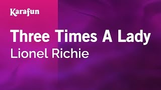 Lionel Richie 3 Times A Lady Mp3 Download