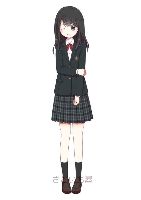 動物画像無料 ユニーク高校生 制服 イラスト