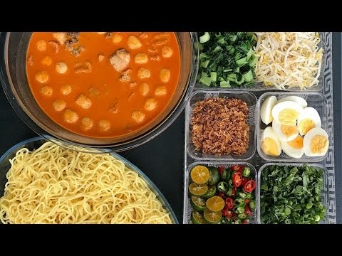 Hidangan Resepi Mee Kari Azie Kitchen - Kuliner Melayu