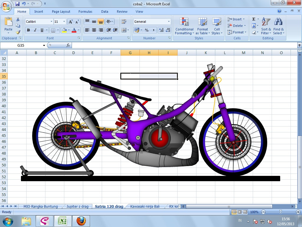 Gambar Airbrush Motor Mio J - Gambar Om