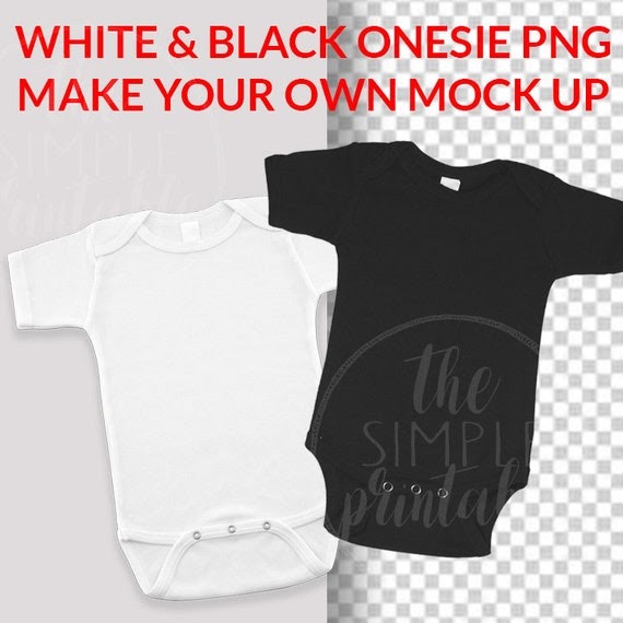 Download Free Blank White Black Baby Onesie Png File Baby (PSD) - Download Free Blank White Black Baby ...