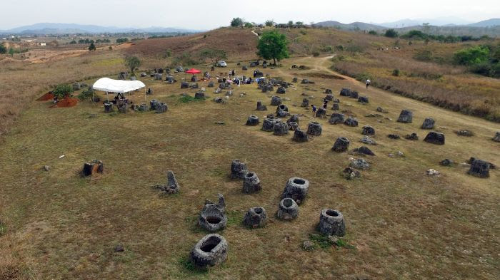 La "Plaine des Jarres" du Laos