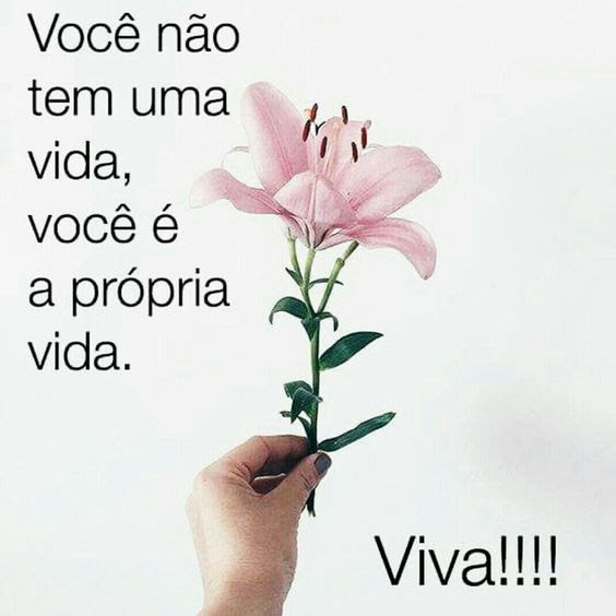 Eu amo viver..quero viver muito!