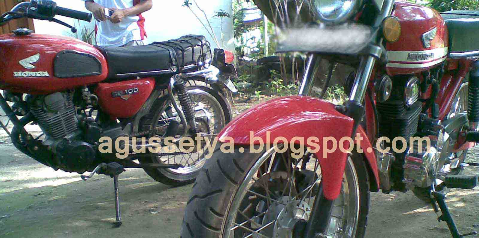 Modif CB 100 Final Blognya Agus Setya Fakhruddin