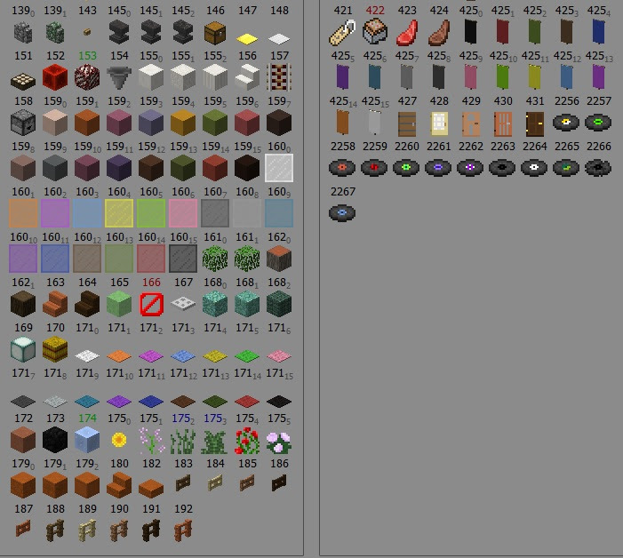 50 マイン クラフト ブロック Id マインクラフトの最高のアイデア
