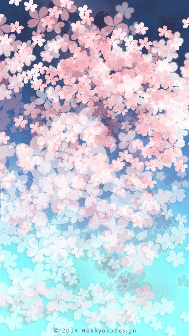 ベストスマホ 壁紙 桜 イラスト 美しい花の画像