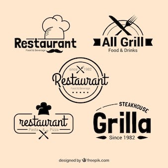 53 Ide Desain  Logo  Restaurant  HD Terbaik Unduh Gratis 