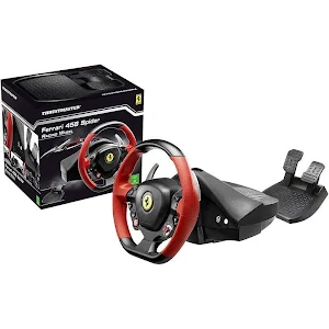 Thrustmaster Ferrari 458 Spider Wheel And Pedals Set For Xbox One