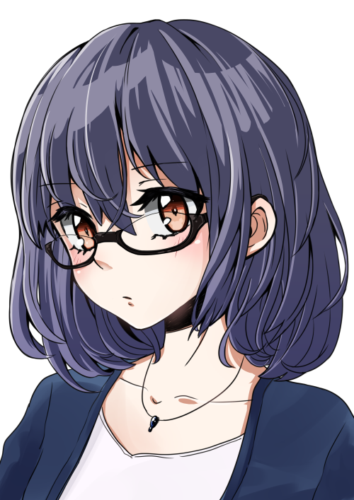 新しいコレクション メガネ女子 イラスト 家のイラスト
