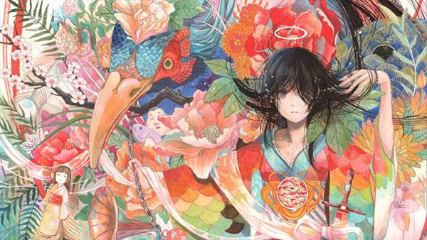 新着和風 壁紙 高画質 イラスト 美しい花の画像
