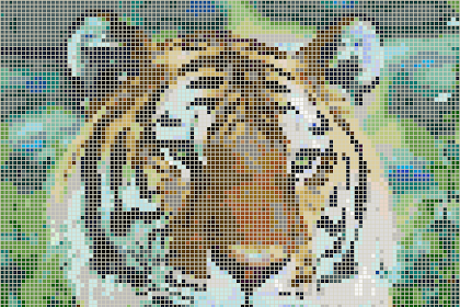 pixel art grid hard 24 by 24 Acorn: pixel grid