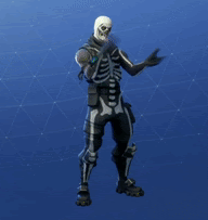  - squelette fille fortnite png