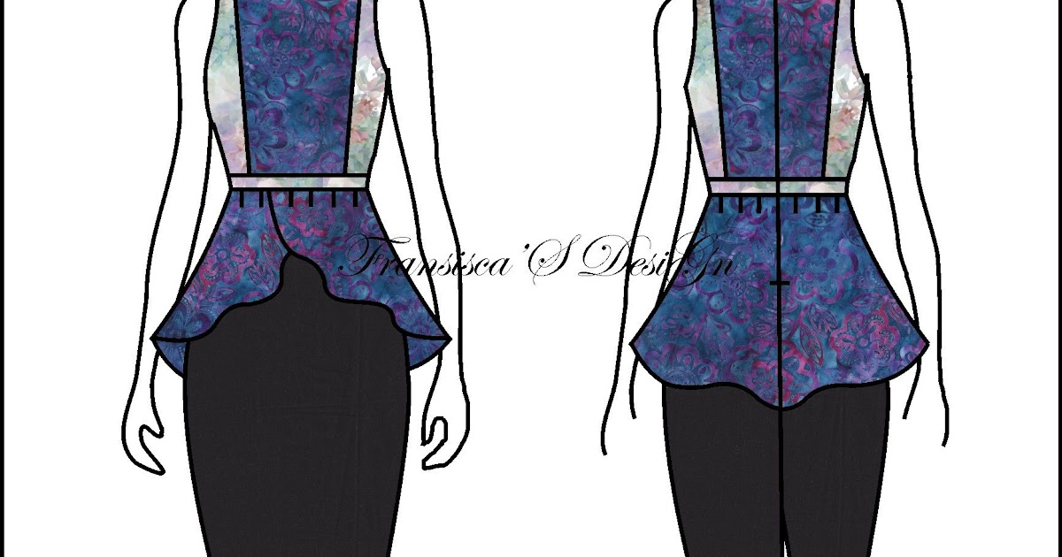  Sketsa  Desain Baju  Batik  Modern