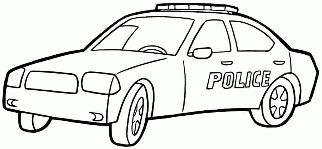 Cartoon Car Coloring Page - Cars Coloring Pages | Minister Coloring