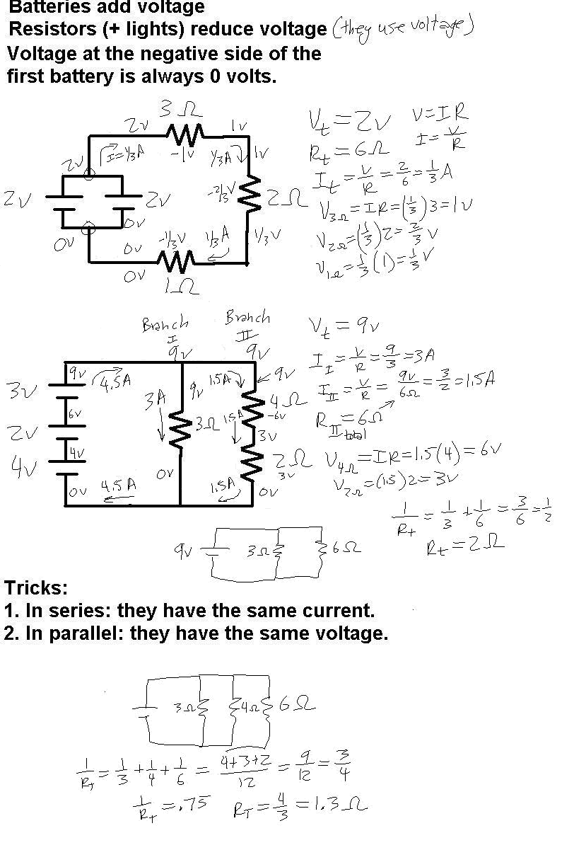 V R And I In Parallel Circuits Answers Stairs Design Blog