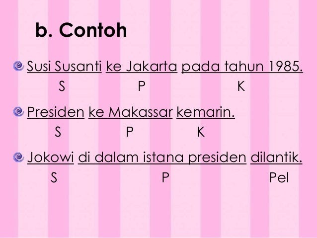 Contoh Jenis Frasa Nominal - Contoh IK