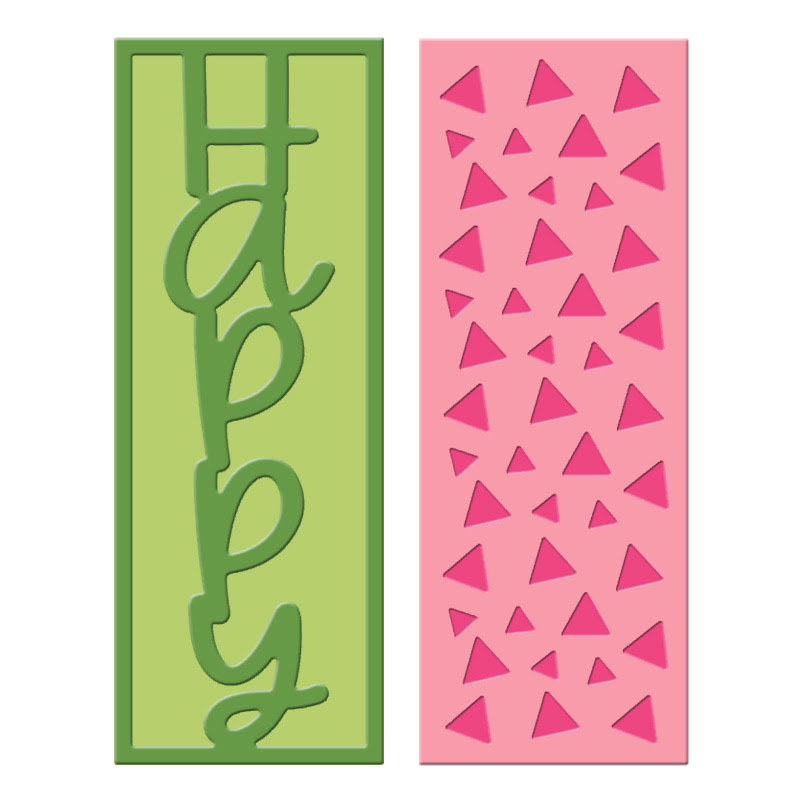 Image of Vertical Happy Panel Die Set