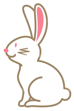 50 リアル うさぎ 後ろ姿 イラスト ただのディズニー画像