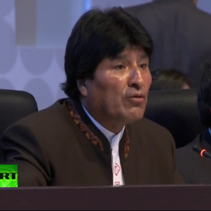 Venezuela al igual que toda América Latina y el Caribe, no es una amenaza para la seguridad nacional de Estados Unidos. “No es amenaza para nadie, somos pueblos cuyas armas de combate son la solidaridad y las ideas”, sostuvo el presidente boliviano.