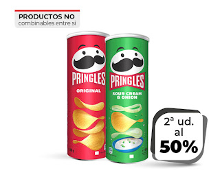 Pringles original /sour cream&onion 165g