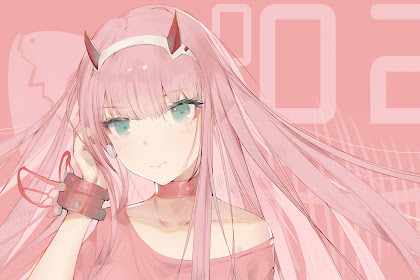 Kawaii Anime Girl Zero Two Cute Wallpaper