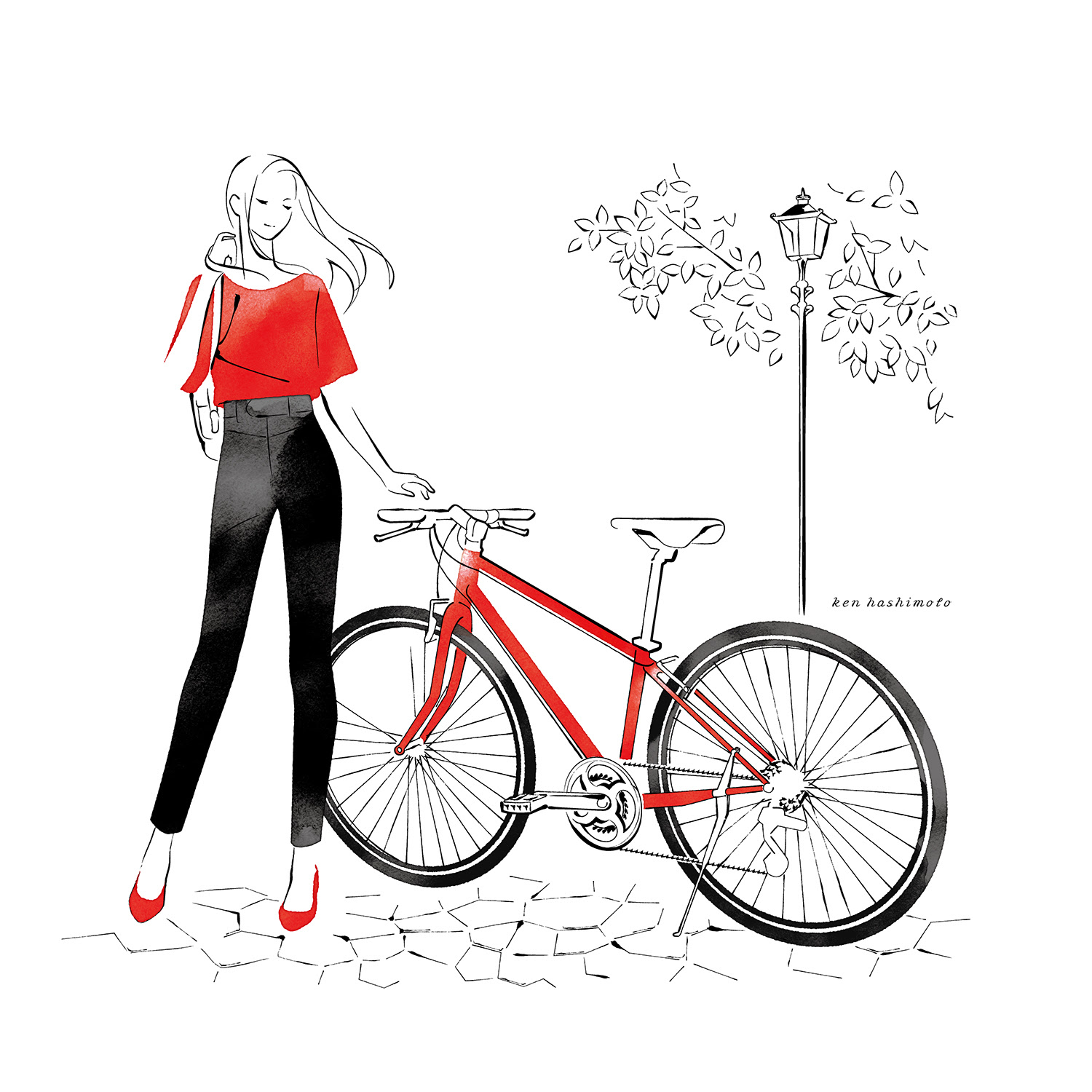 新しいコレクション 自転車 の イラスト 自転車のイラスト画像 Combrojosnhcu