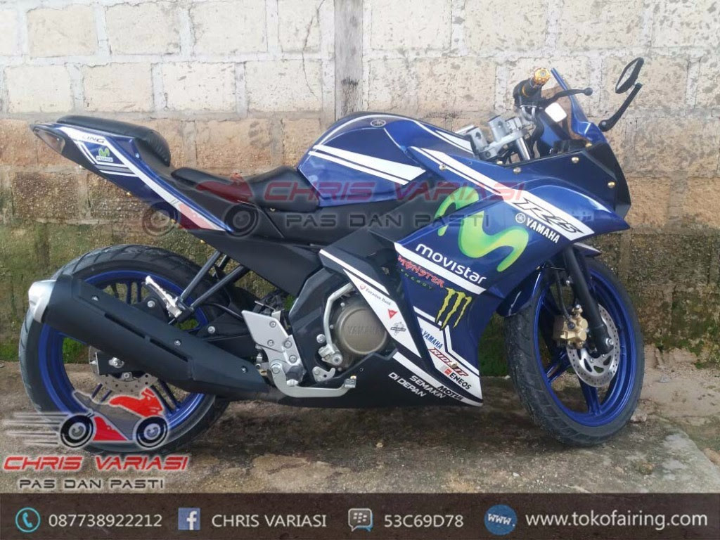 97 Foto Modifikasi New Vixion Movistar  TeaModifikasi